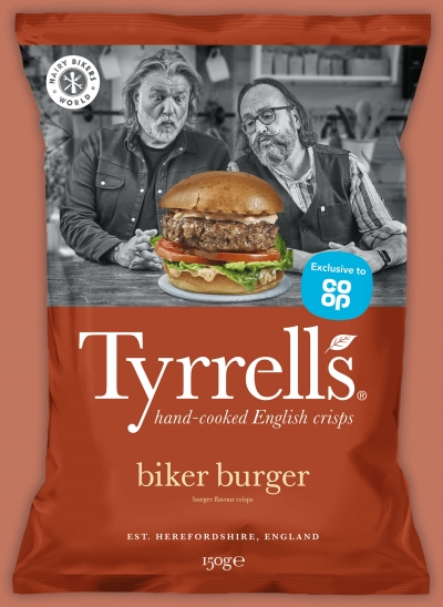 Hairy Bikers Burger Crisps Photography by Stephen Conroy photographer