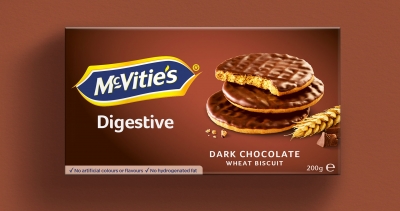 McVities Dark Chocolate digestive biscuit photography by Stephen Conroy