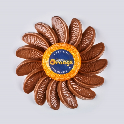 Terrys Chocolate Orange Advertising Photography by Stephen Conroy Food Photographer