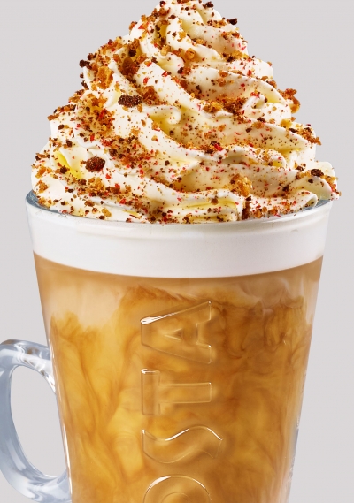 Costa Maple Hazel Latte photography by Stephen Conroy Food & Drink Photographer