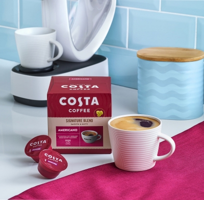 Costa coffee at home photography by Stephen Conroy drinks photographer