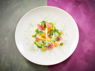 Restaurant chef menu photography by Stephen Conroy food photographer