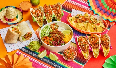 Restaurant menu photography for Fiesta Mexico by Stephen Conroy food photographer