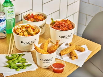 Restaurant menu photography for Kokoro by Stephen Conroy food photographer
