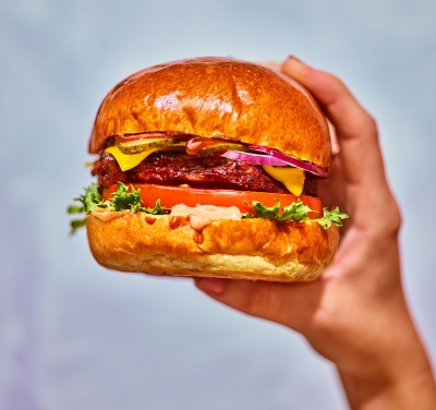 Epic Vegan Burger Photography by Stephen Conroy