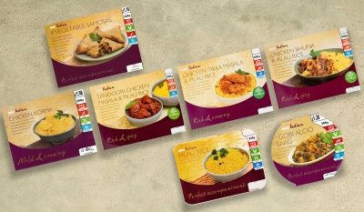 Asda Indian Packaging range Stephen Conroy food photography