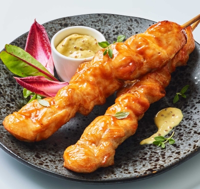 chicken kebab skewers photography by Stephen Conroy food photographer