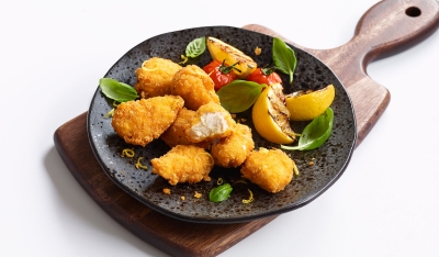 chicken bites nuggets brand photography by Stephen Conroy food photographer