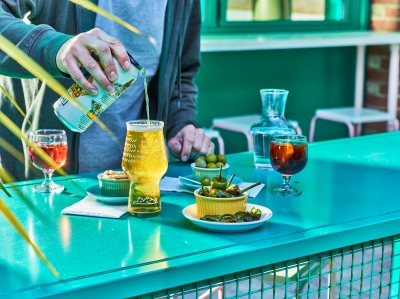 Restaurant photography for Four Hundred Rabbits by Stephen Conroy food photographer