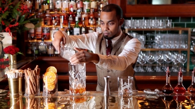 Ralph Bar Mixologist photography by Stephen Conroy food photographer