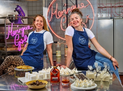 Meringue Girls with Dalmore whiskey