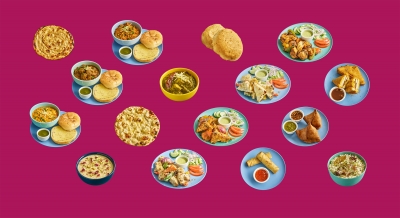 Dilliwale Delhi Curry delivery Menu photography by Stephen Conroy Food photographer