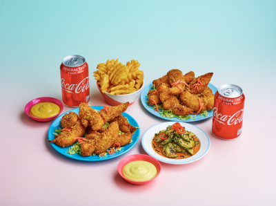 Stacksando fried chicken meal deal uber eats deliveroo Stephen Conroy food photography
